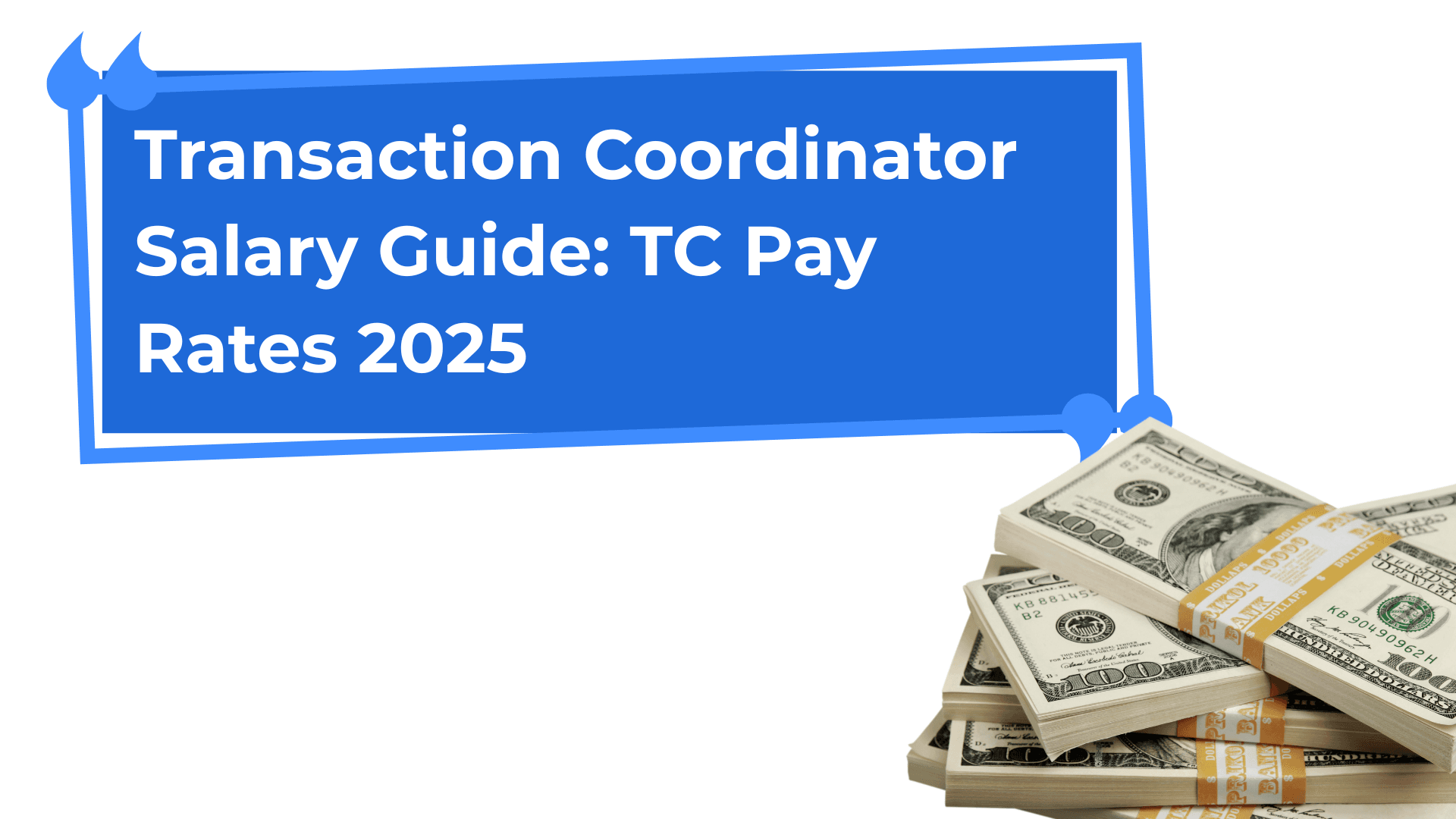 Featured image for blog post: Transaction Coordinator Salary Guide: TC Pay Rates 2025